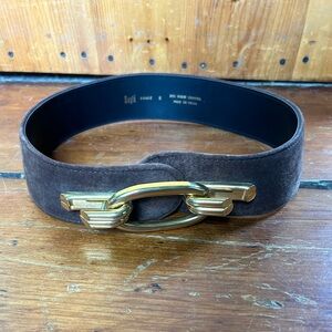 Vintage Magid suede belt
